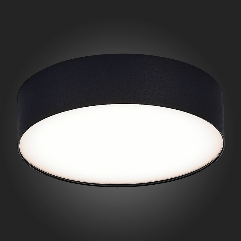 Светильник 22 см, 27W 4000K ST LUCE Накладные светильники ST606.442.27 Черный