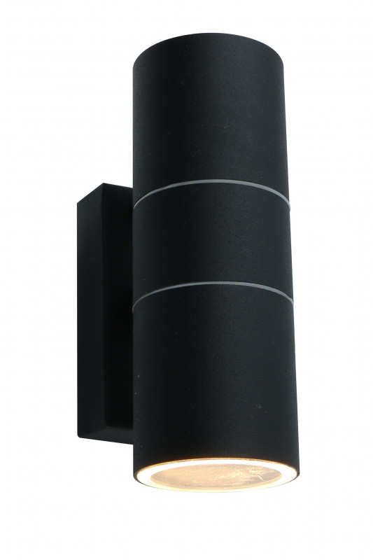 Уличный настенный светильник Arte Lamp Sonaglio A3302AL-2BK, черный