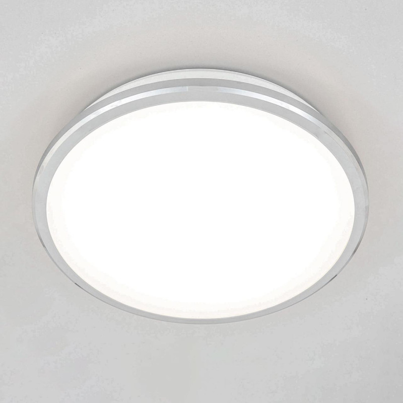 Светильник для ванной, диаметр 28 см, 16W, 4000К CL702161N Citilux ЛУНА, IP54, LED 16W, Хром