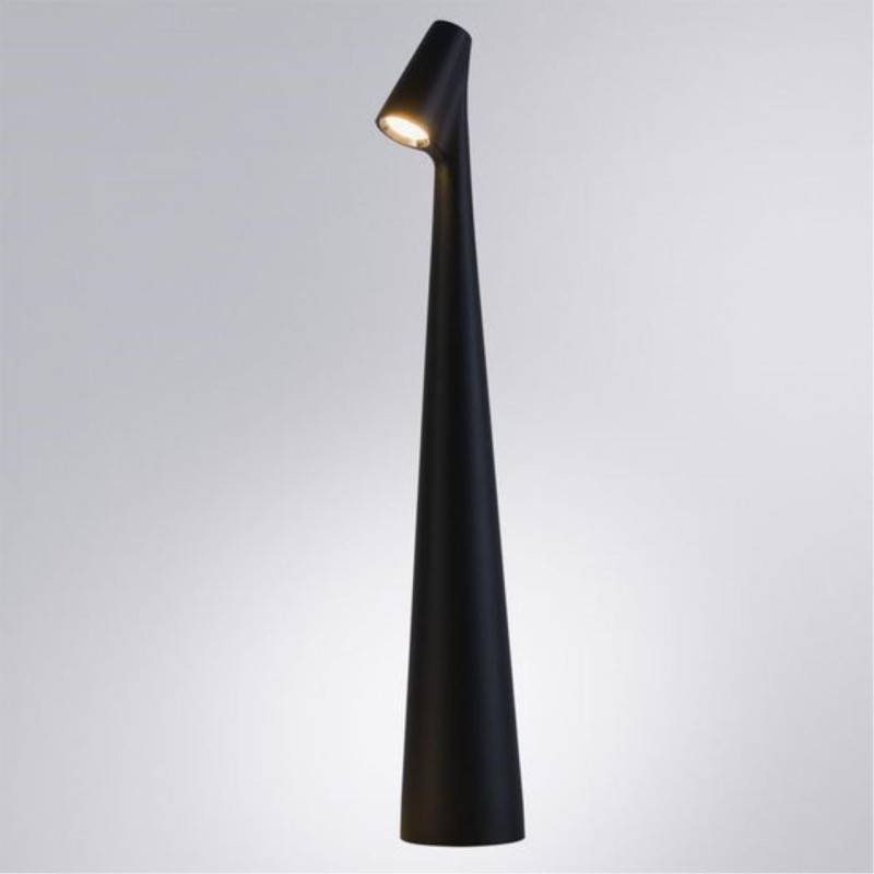 Настольная лампа 5*33 см, LED, 2W, 3000К, Arte Lamp FUSION A3283LT-2BK черный