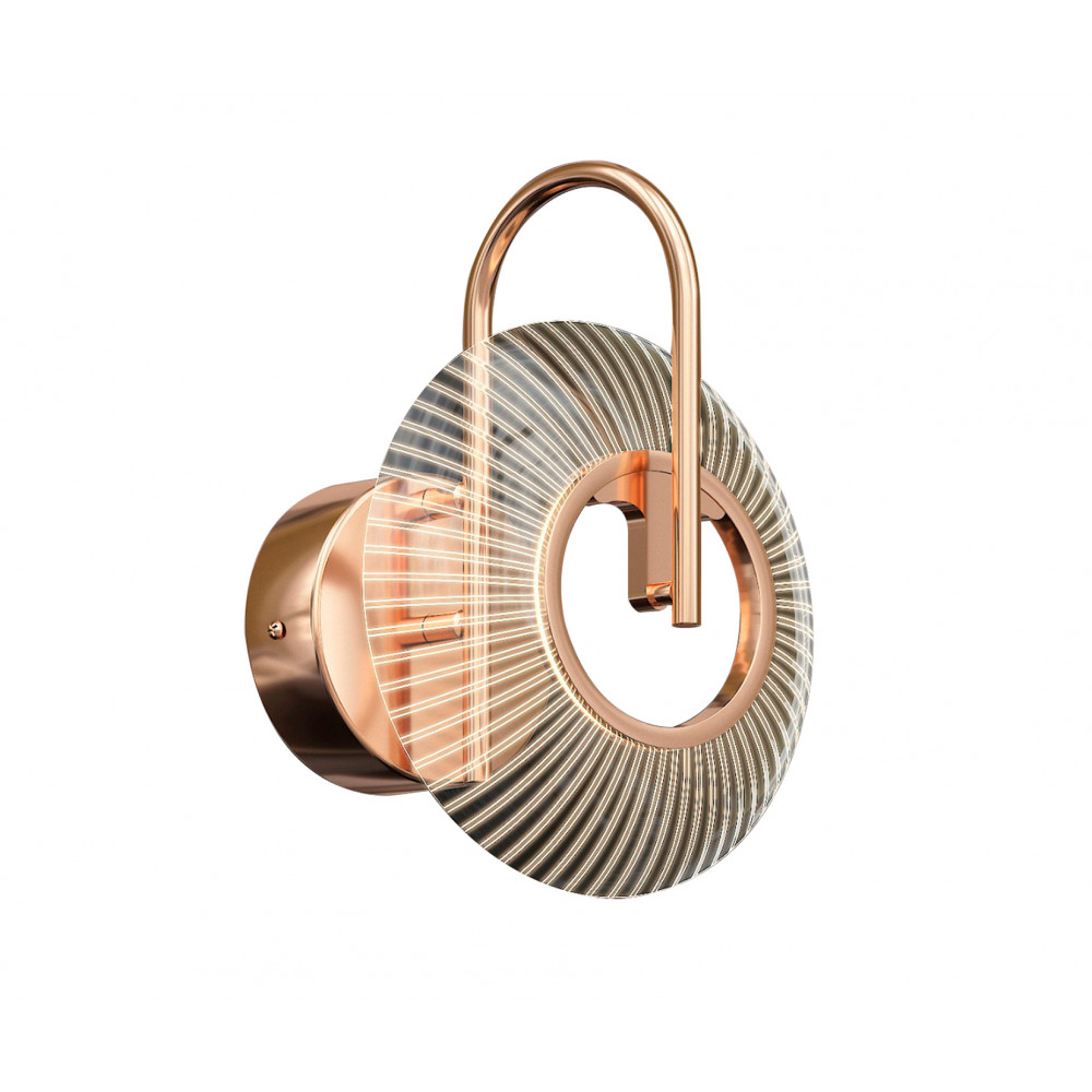 Бра 20 см, 9W, 3000K Kink Light Райма 08051,37 золото