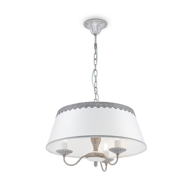 Подвесная люстра Maytoni Bouquet ARM023-PL-03-S, серый, диаметр 50 см
