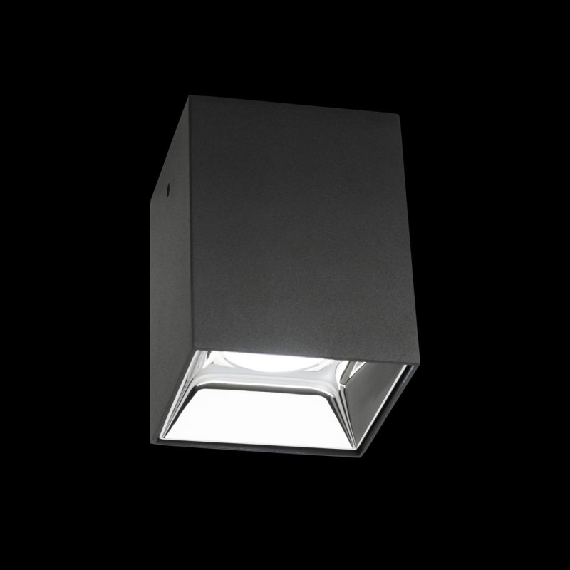 Светильник 8*8 см, 12W LED, 3500K, Citilux Старк CL7440212, черный-хром