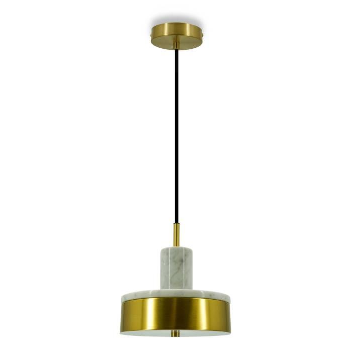 Светильник подвесной *20-180 см, 1*LED*12W, 3000K, Lightera Lucerne LE130L-23WA, Латунь