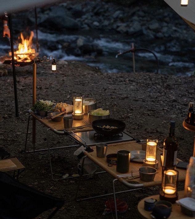 Светильник DZN-5689 БРОНЗА D90/H175/1/LED/5W/2800-6500K фонарь с аккумулятором для пикника PICNIC 23-11 VST