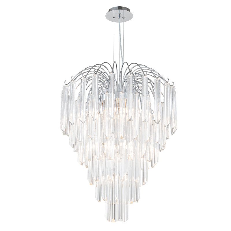 Люстра *60*145 см, 13*G9*40W, Indigo Crystal V000422, хром, 12035/13P Chrome