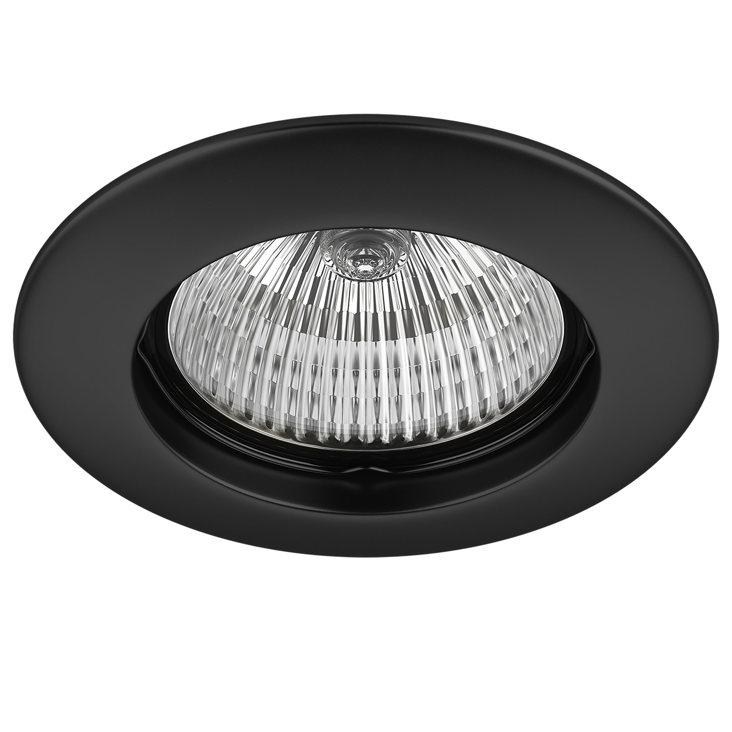 Светильник встраиваемый 7,7 см, 1*Gu5.3; GU10; GZ10*7W, Черный Lightstar Teso fix 011077