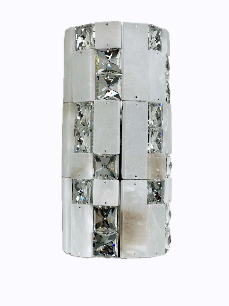 Бра 8838-1, H300MM*150MM / SP60ММ LED, 12W, K, Alva Donna, Серебро