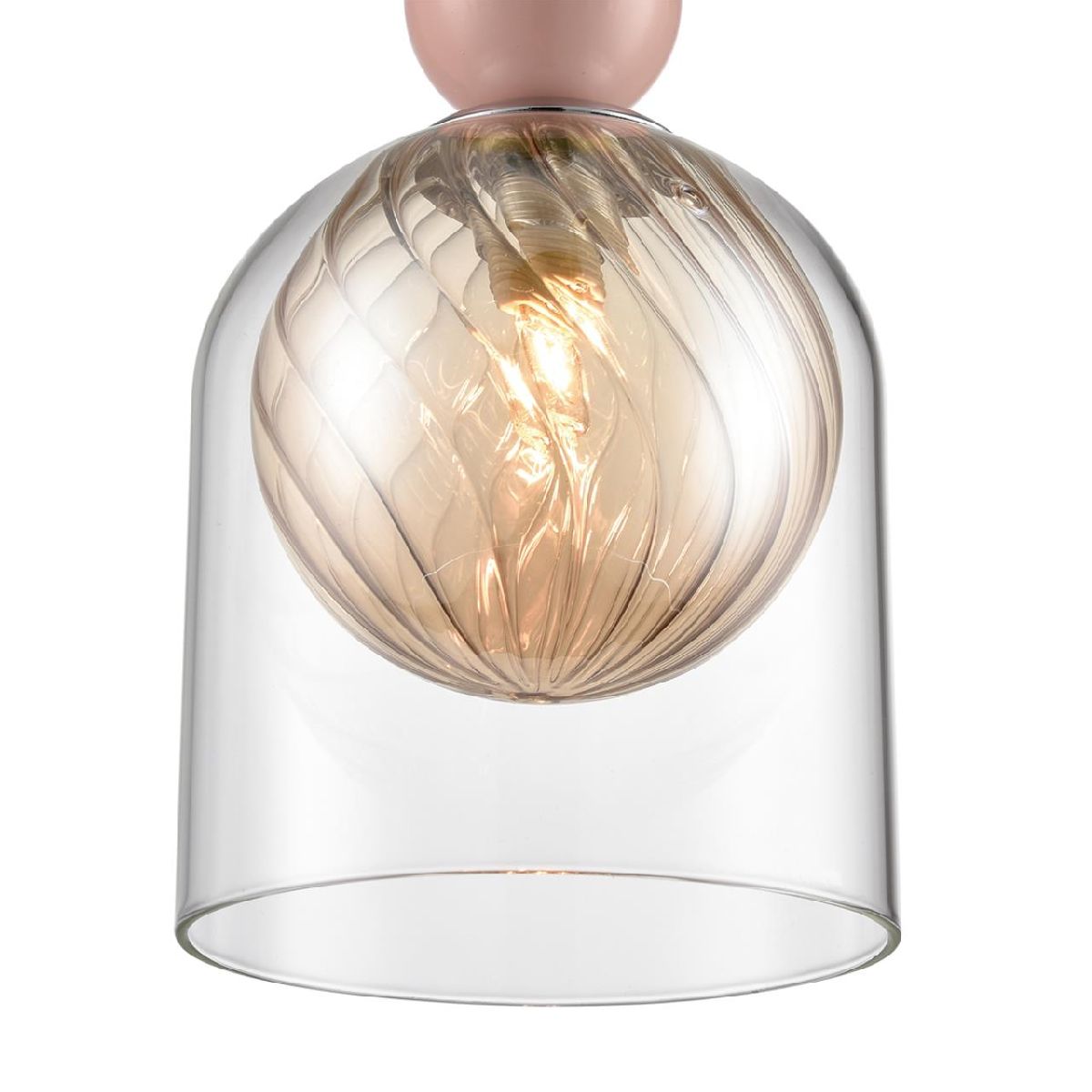 Подвесной светильник 12 см, Lumion Gallo 8067/1A, разноцветный