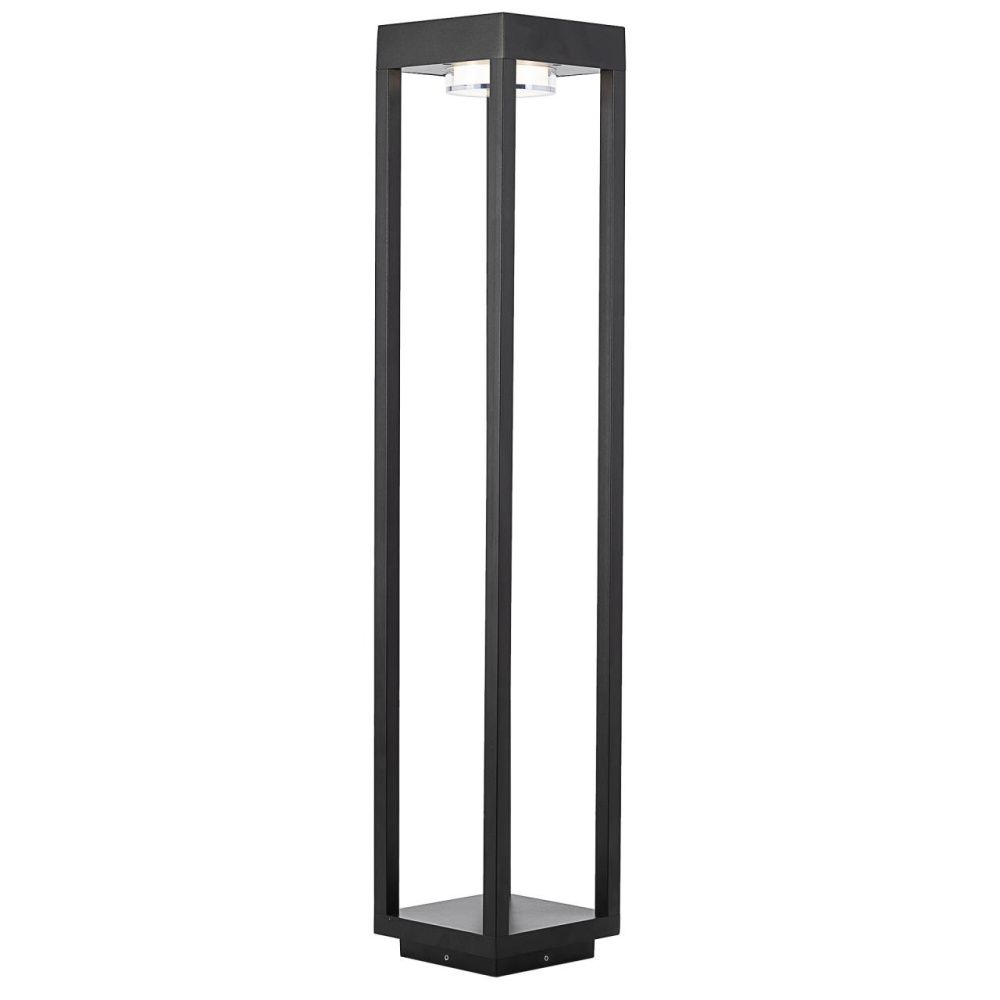 Уличный светильник 80 см, Citilux GENOX CLU13B LED, черный