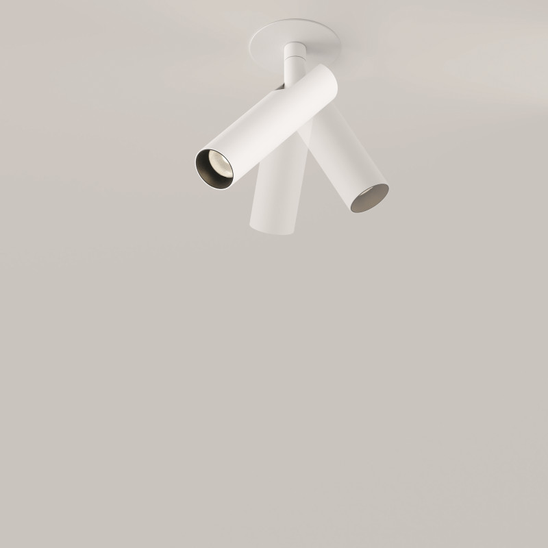Встраиваемый светильник 3*3*15,1 см, LED, 6W, 3000К, Maytoni Technical Focus T C141RS-L125-6W3K-W белый