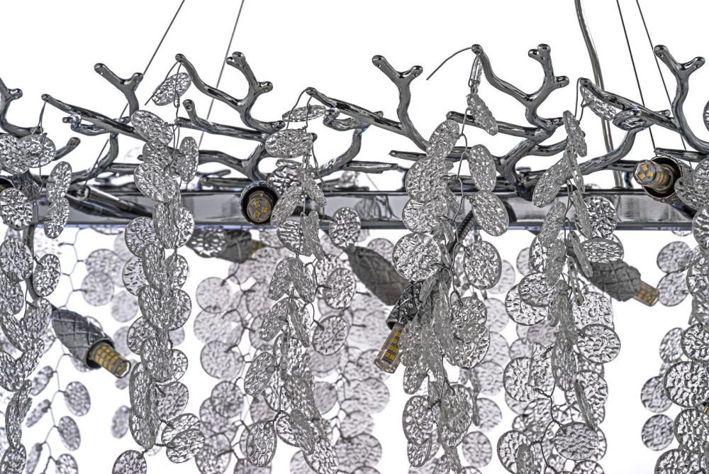 Люстра потолочная ** см, 10*G9*40W, Dio D`arte Tavenna Nickel Tavenna H 1.5.100x40.102 N, Никель