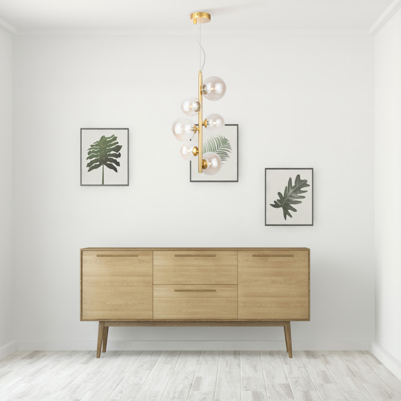 Светильник 29 см, Maytoni MOD545PL-06G, золото