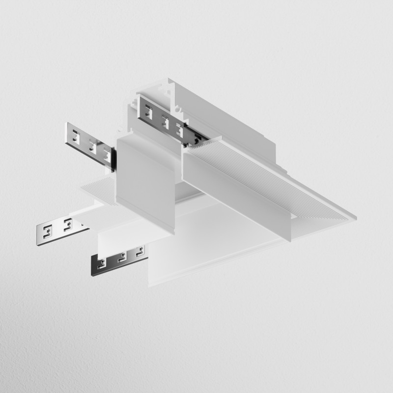 Комплектующие для встраиваемой трековой системы Maytoni Technical Magnetic track system S35 TRA004CL-22W белыйIP 20