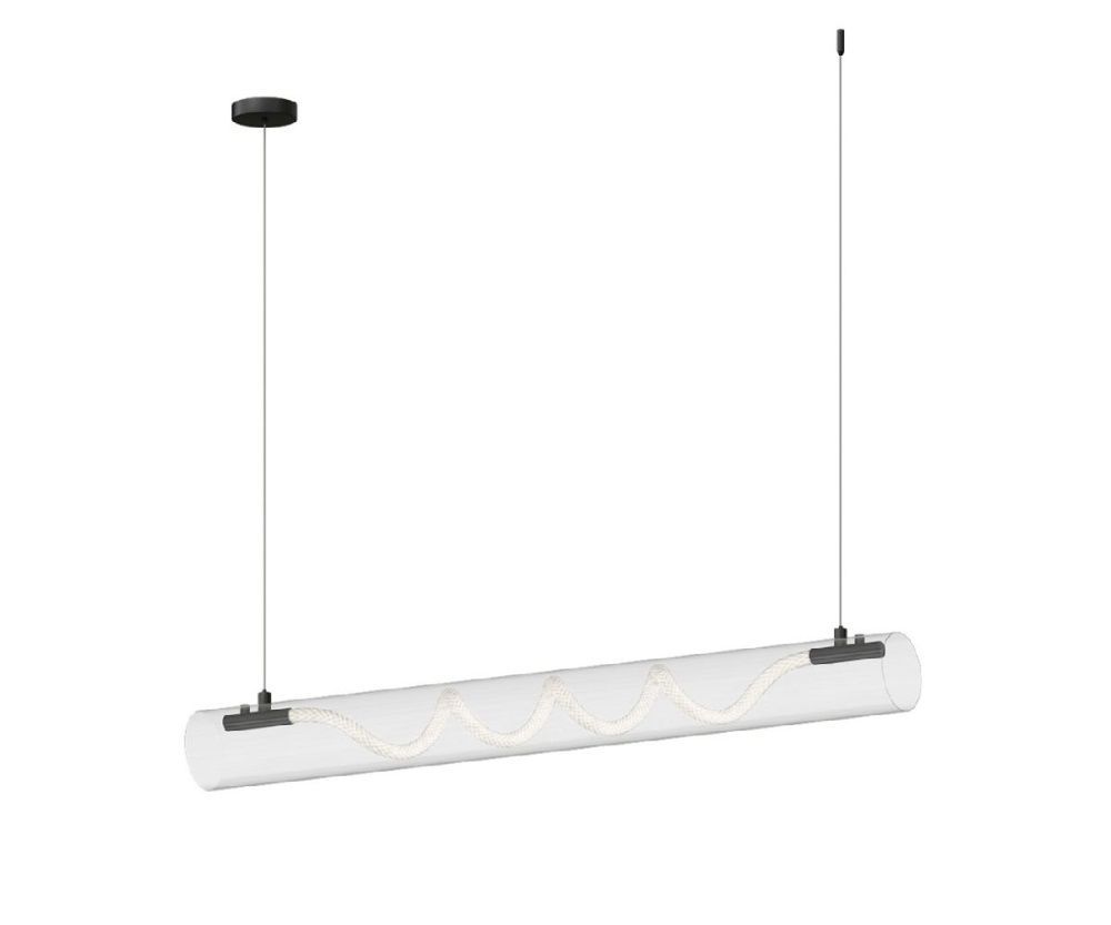 Подвесной светильник 180 см, 100W, 4000K, Kink Light Агнеса 08490-180A,19, черный