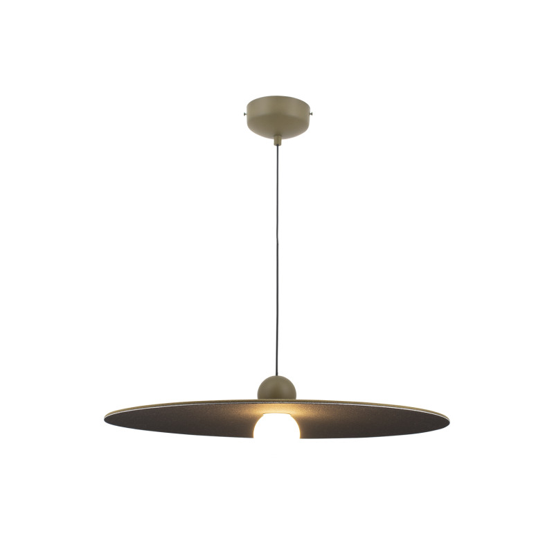 Подвесной светильник 60*171,1 см, LED, 7W, 3000К, Moderli NIKO V11094-PL зеленый