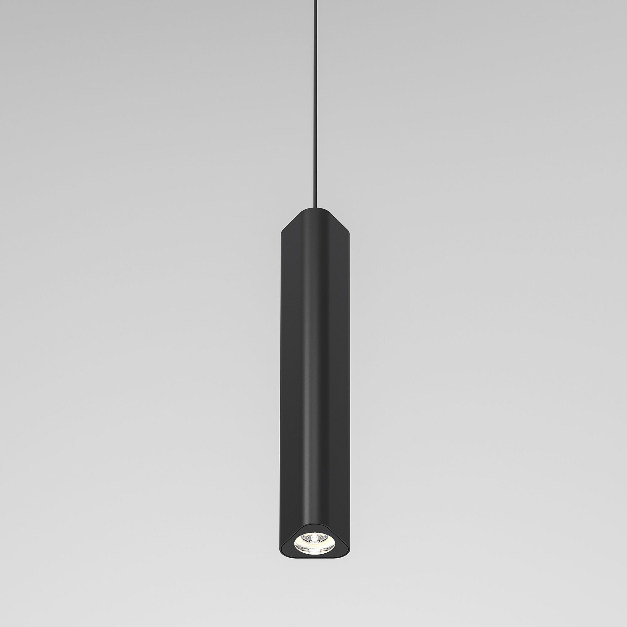 Светильник подвесной светодиодный Trio 52 мм, 12W, 4000K, Elektrostandard 50310 LED, черный 