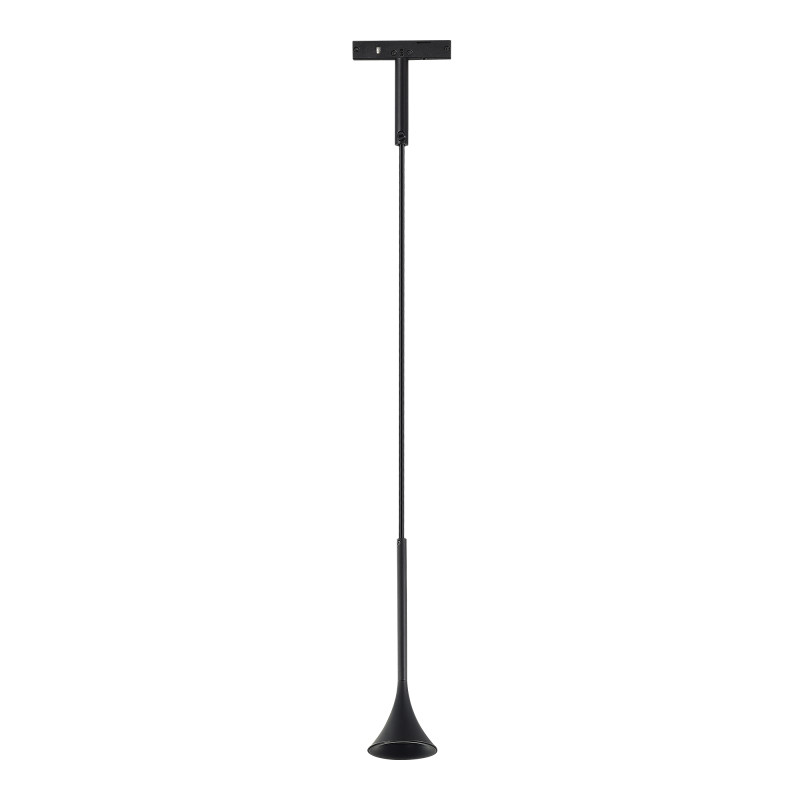Магнитный трековый светильник SUPER5 7*22,5 см, 1*LED 5W 4000K ST LUCE ST688.446.05 черный