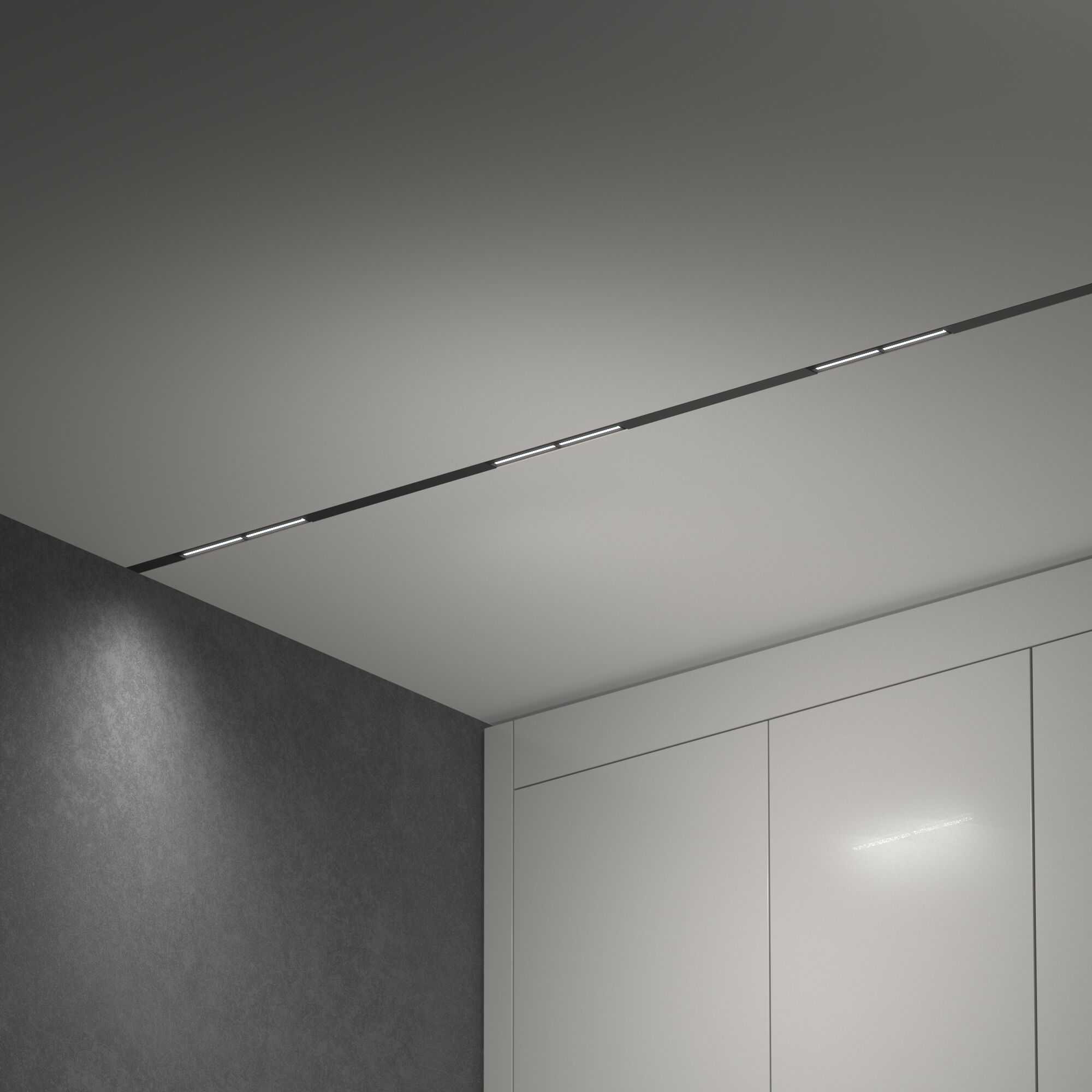 Трековый светильник Slim Magnetic WL02 12W 4200K черный 85008/01 Elektrostandard