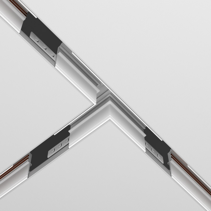 Коннектор Т-образный Exility встраиваемый белый 10*10*4,6 см, LED*W TRA034CT-42W Maytoni, Белый