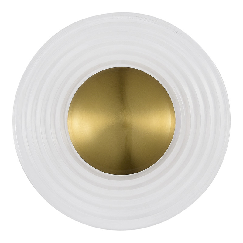 Бра 7*25*25 см, LED, 6W, 3000К, ST-Luce  SL6125.301.01 латунный
