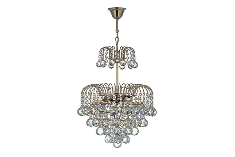 Люстра *40*50 см, 4*E14*40W, Arti Lampadari Bellagio Bellagio E 1.5.40.100 N, Матовый никель