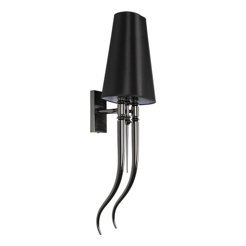 Настенный светильник 28*18*89 см, 2*E14*40W черный Loft It Brunilde 10207W/L Black