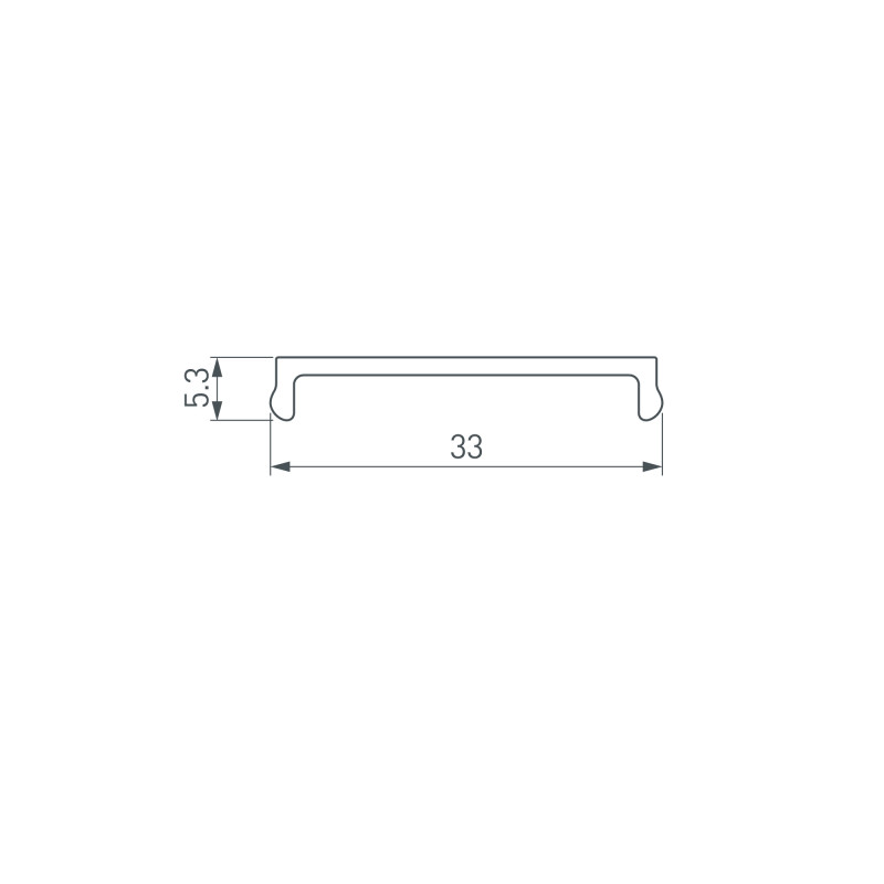 Экран Arlight 036226 300*3,2*0,5 см. Цена указана за 3 метра. Продается кратно 3 метрам.