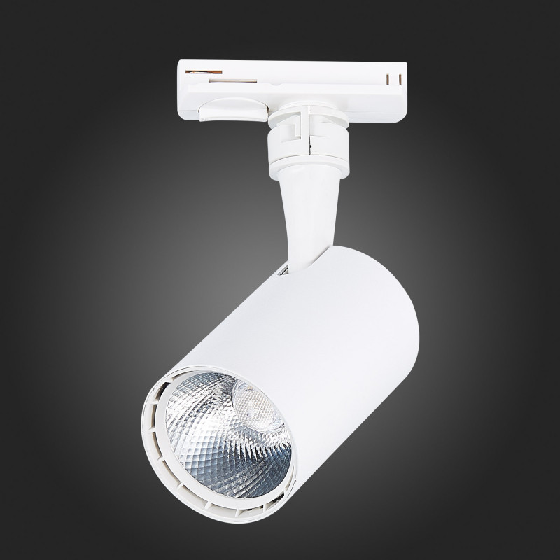 Трековый светильник 10*6 см, 10W, 3000K ST LUCE ST351.536.10.36 Матовый белый