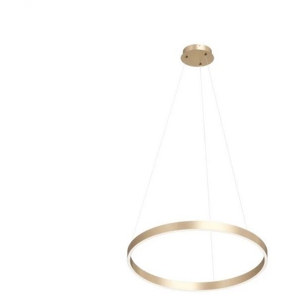 Подвесной светильник 80 см, 60W, 3000-3500-4000K, Denkirs DK6273-SG, золото