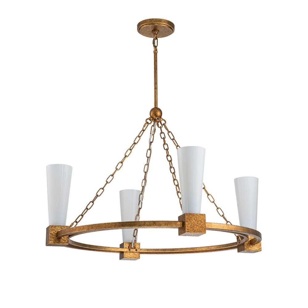 Люстра Elstead Lighting, Арт. KRISTY4-DG-OPAL