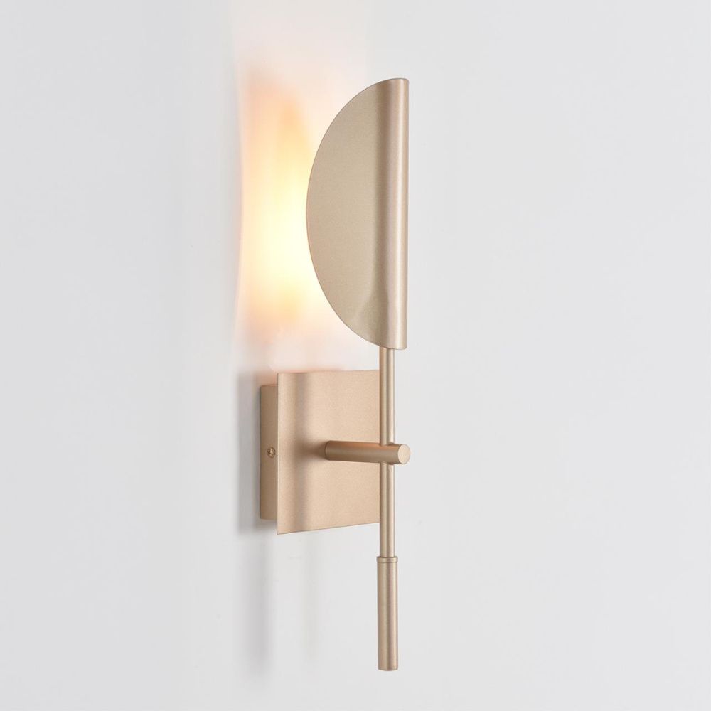 Бра 10*12*44-44 см, 1*G9*20W, Lumion Folio 8399/1W, золотой