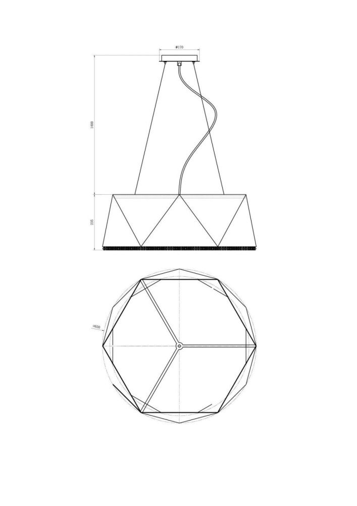 Люстра *65*140 см, 9*G9*20W, Lucia Tucci Moon MOON 4670.9 black, черный
