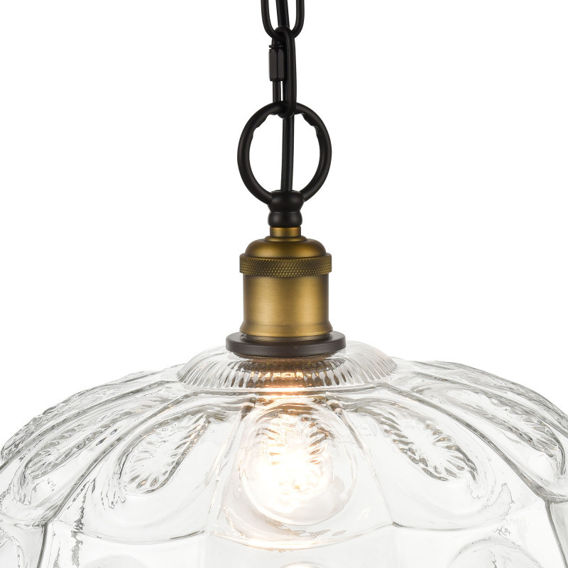 Подвесной светильник  35*155 см, 1*E27 коричневый, бронза Vele Luce Helen VL4266P11