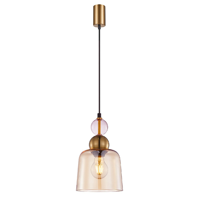 Подвесной светильник 16 см, F-Promo Vinglas 4341-1P, латунь