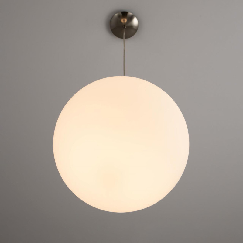 Светильник подвесной шар Citilux CL941301 серебро, диаметр 30 см