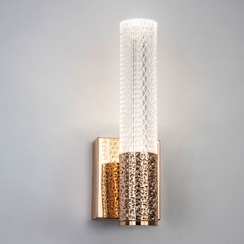 Настенный светильник 8x10xсм, LED, 3Вт, 4000K, Modelux ML.3310.01 GD Золото