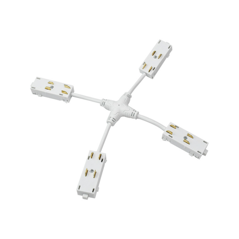 Коннектор Denkirs TR2116-WH белый