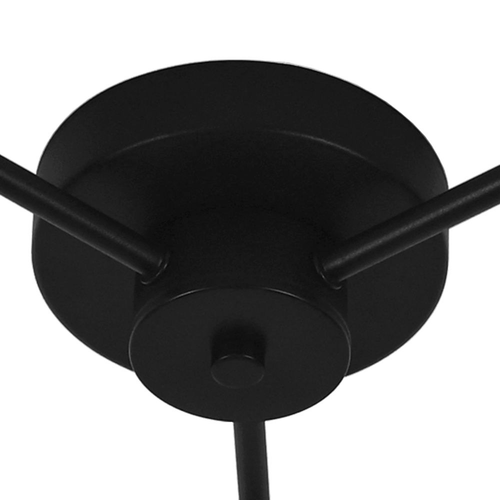 Люстра 44,8*40,6*13 см, 3*Gx53*12W, Lightstar Fico II 740137, Черный
