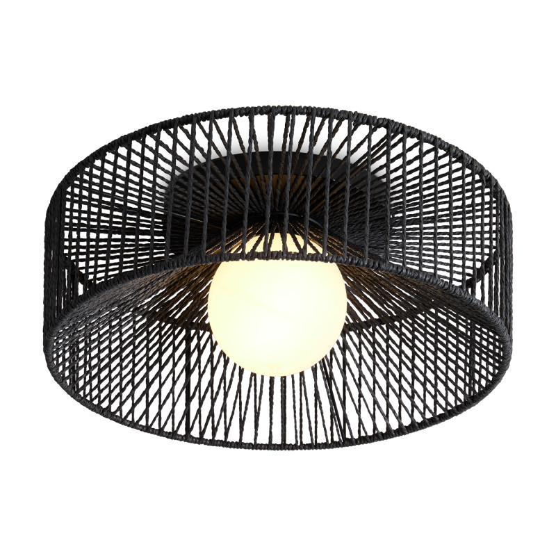 Накладной светильник 50*18,5 см, 1*E14, 40W, Freya COTTAGE FR5405CL-01B черный