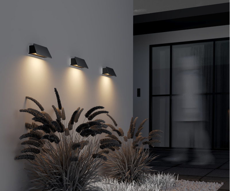 Светильник настенный 9*20*8 см, LED, 6W, 3000К, Maytoni Trupp O429WL-L6GF3K серый