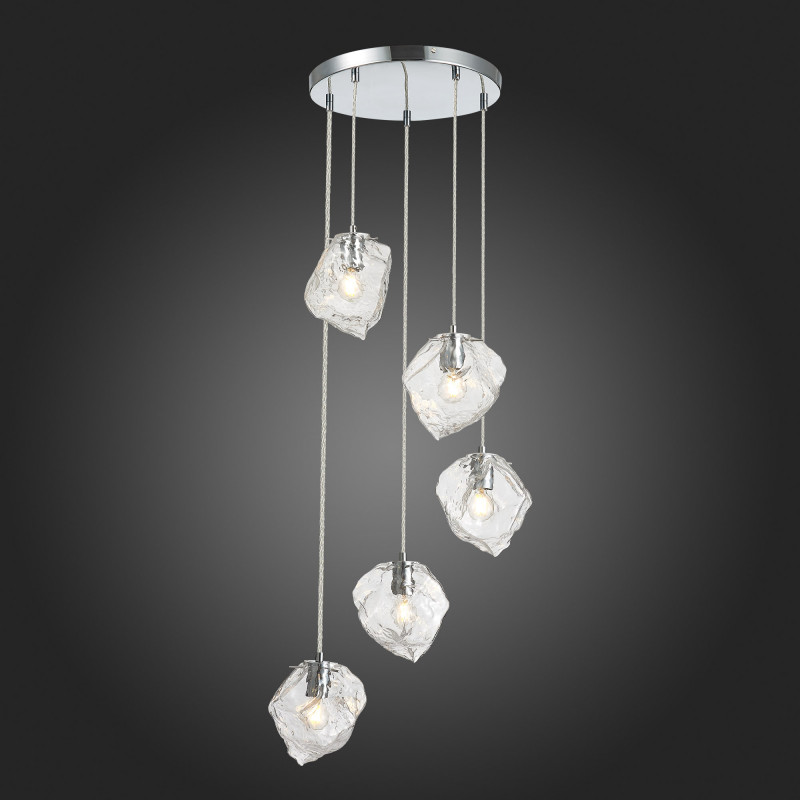 Светильник подвесной 48 см, ST LUCE PORTICI SL1175.103.05 Хром