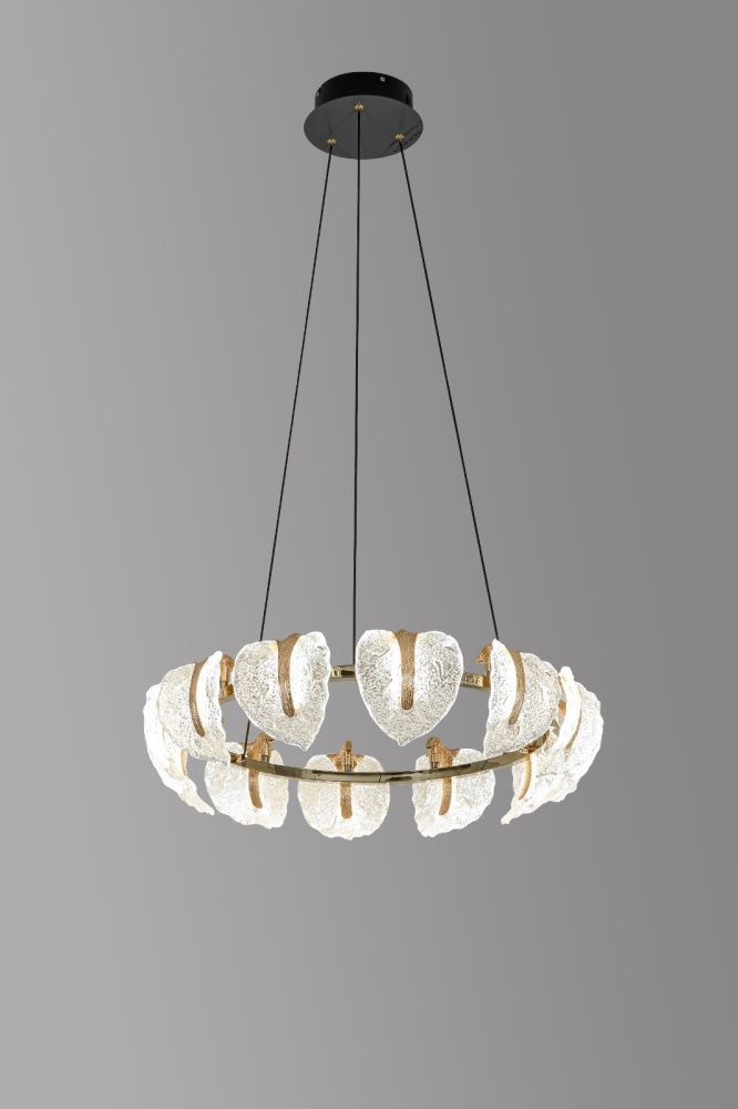 Люстра 78156-D620, D620 / H150 LED, 100W, 3000/4000/6000K, Alva Donna, GD