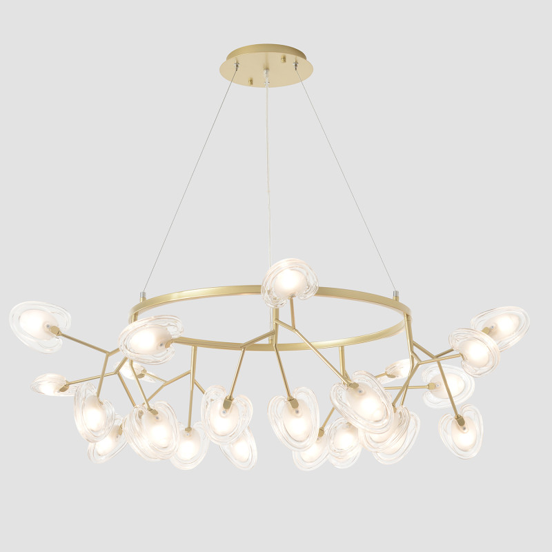 Светильник 105 см, Crystal Lux SOLE SP25 GOLD, золото