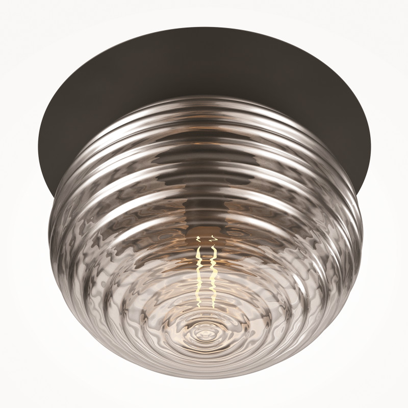 Накладной светильник 35*35*28 см, 1*E27, 60W, Maytoni Reels MOD268CL-01B черный