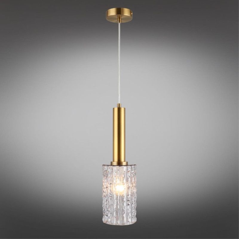 Подвесной светильник 12*50-150 см, 1*E27, 40W, Aployt Henrite APL.310.16.01, латунный