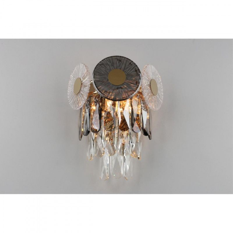 Бра 15*26*30 см, E14, 40W, Aployt Zibille APL.769.01.02, золотой