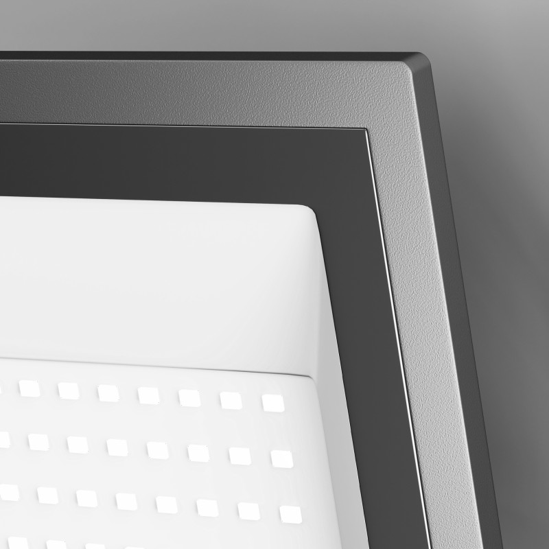 Прожектор 23 см, 150W, 6500K, Maytoni Flood FL001-L150B6K, черный