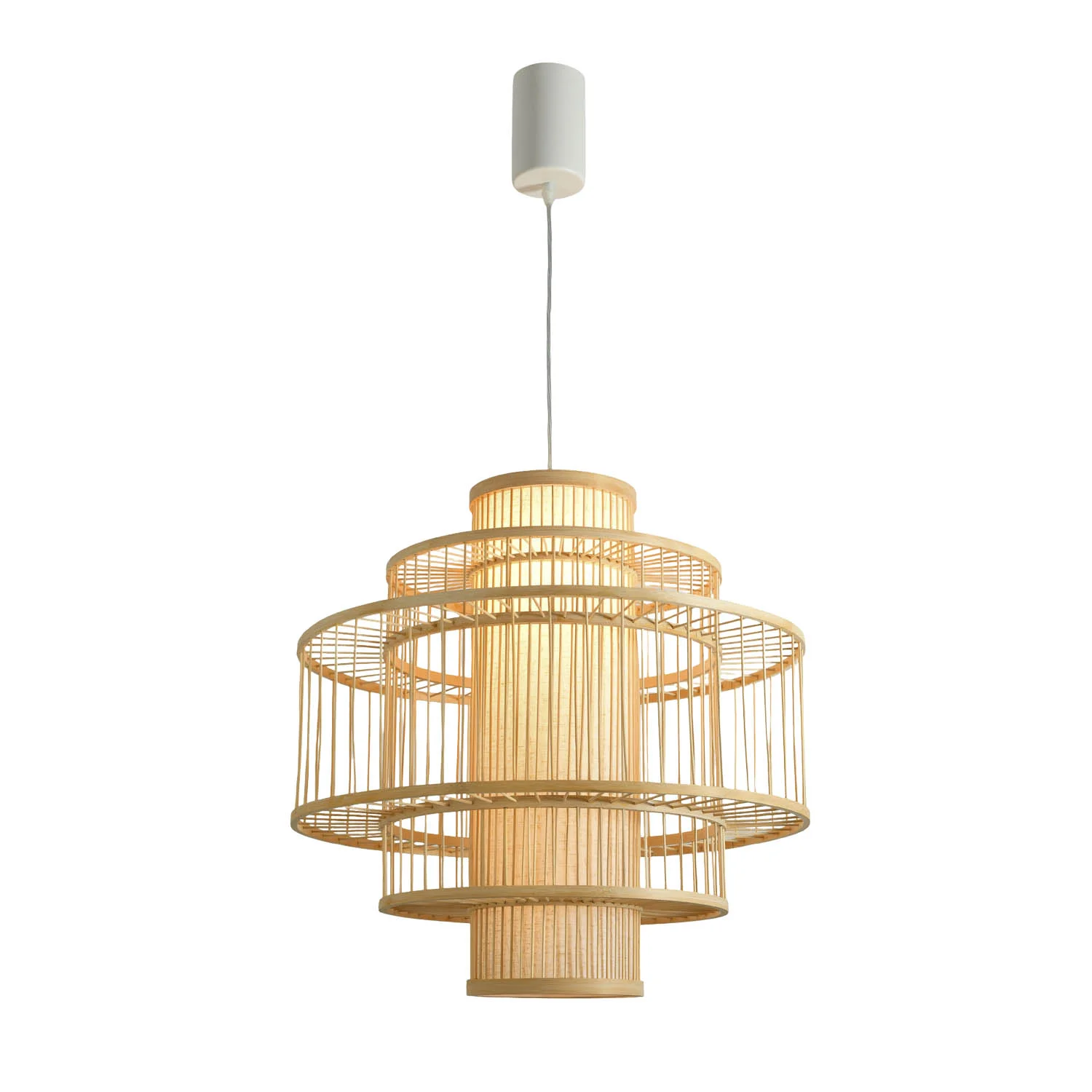 Подвес 50 см, Favourite 4831-1P Riso, белый-бамбук