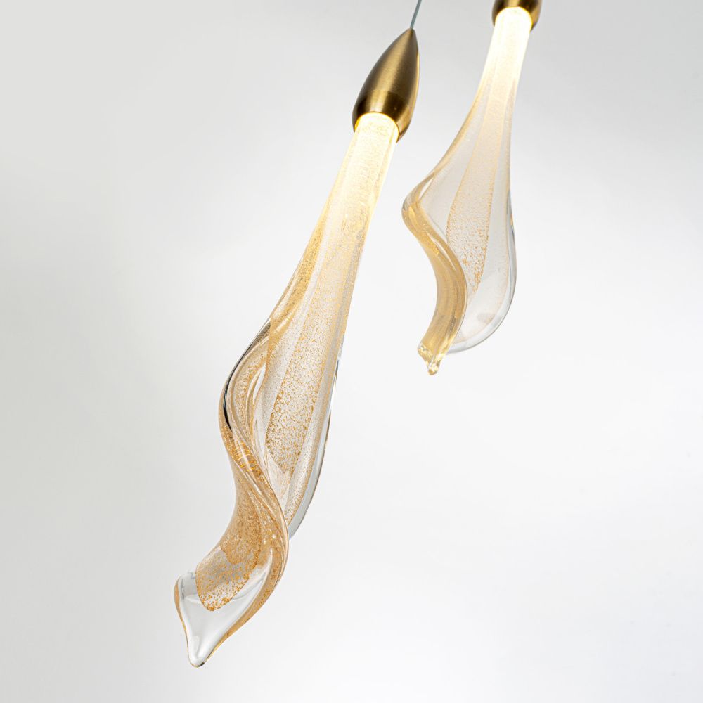 Светильник *13*43 см, LED*9W, 4000K, Modelux  ML.89181.2 BS, Латунь